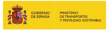 Logo ministerio transportes, movilidad y agenda urbana