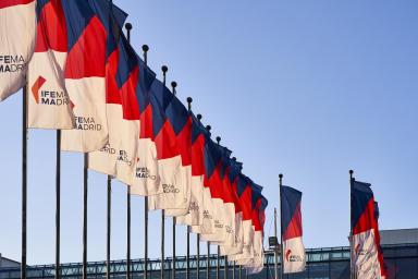 Partial exterior view of IFEMA MADRID