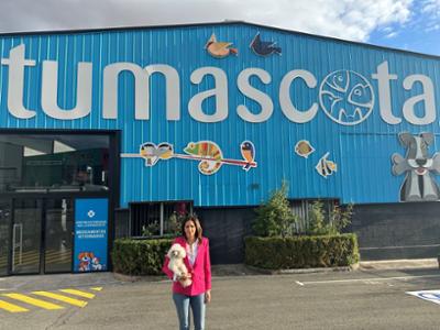 Image of Itziar González, co-owner of Tumascota