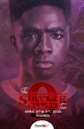 Caleb McLaughlin photographed for the Stranger Things event