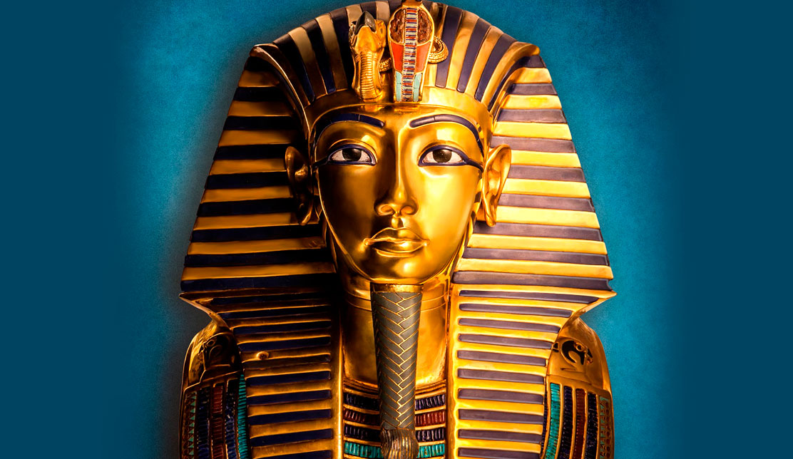 Ilustración del emperador Tutankamon
