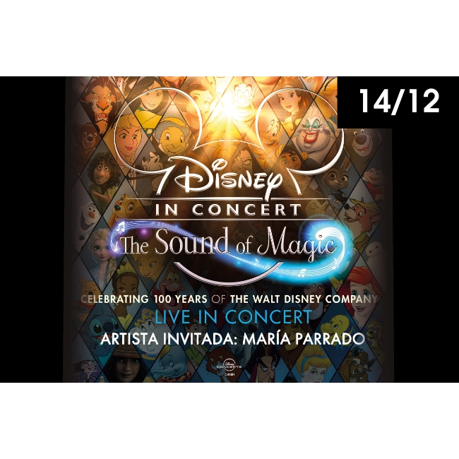 Cartel de Disney en concierto para Starlite Madrid