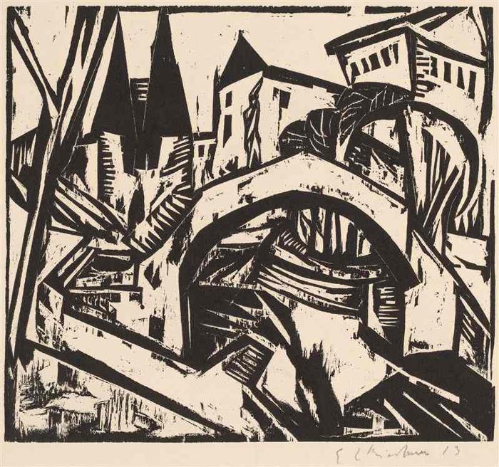 Cuadro de Ernst Ludwig Kirchner, expresionismo alemán