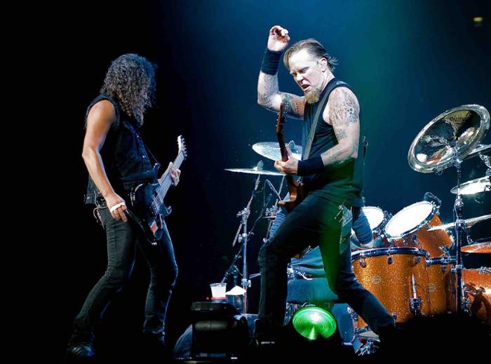 Enter Sandman de Metallica, una de las canciones más iconicas de los 90
