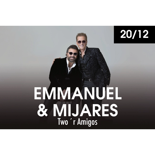 Foto de Emmanuel & Mijares posando juntos