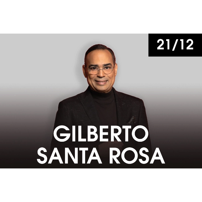 Foto de Gilberto Santa Rosa con un traje negro