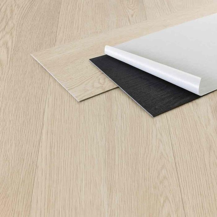 Suelo de vinilo imitando a madera