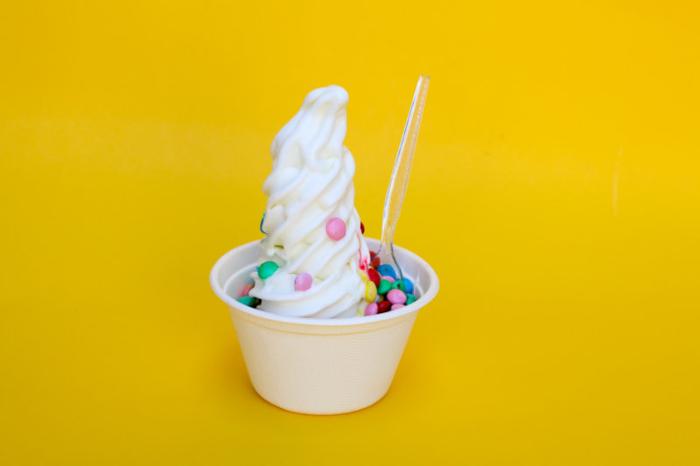 yogur helado en Madrid