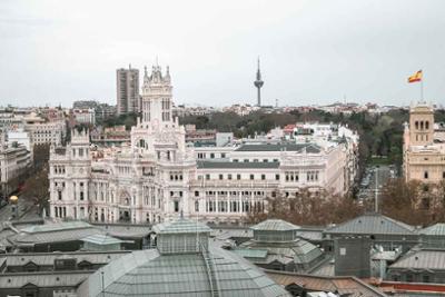 Centro histórico de Madrid, capital de España