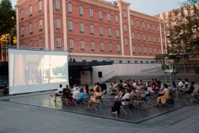 Cine de verano al aire libre en Madrid