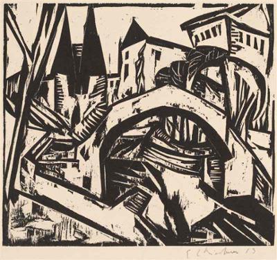 Cuadro de Ernst Ludwig Kirchner, expresionismo alemán