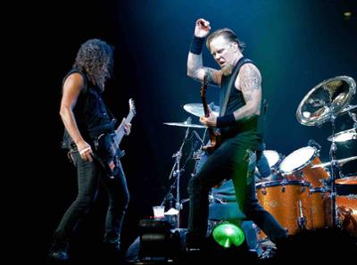 Enter Sandman de Metallica, una de las canciones más iconicas de los 90