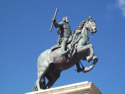 Estatua Felipe IV Madrid