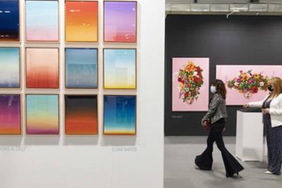 Exposición de arte en ESTAMPA