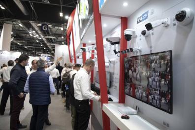 Expositor en la feria se SICUR