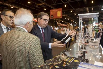 Expositor vino gourmet