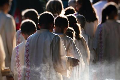 Gente en Fiestas de la Paloma