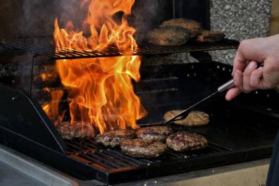 Hamburguesas a las brasas