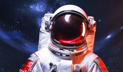 imagen de HIP de un astronauta en el espacio