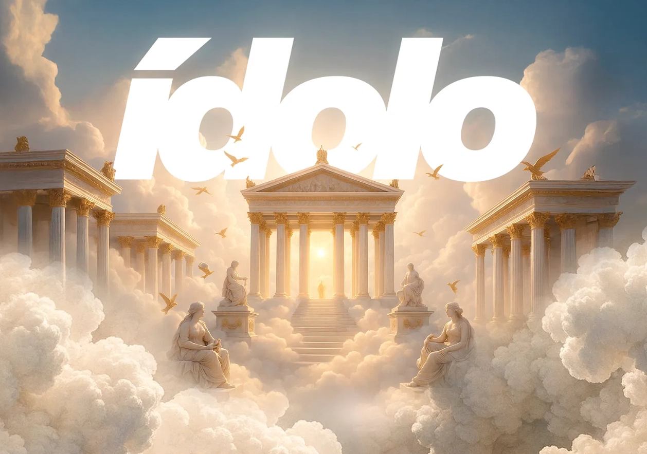 Imagen de Premios Ídolo con un templo griego