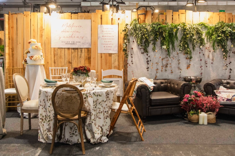 Mesas con opciones para boda en Bodaeventos Boutique