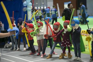 Niños jugando en Juvenalia