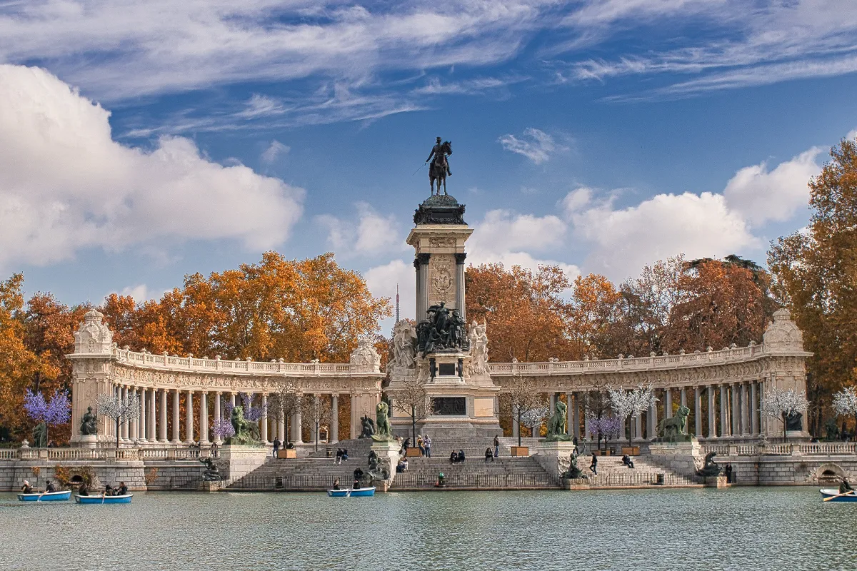 Otoño en el Parque del Retiro