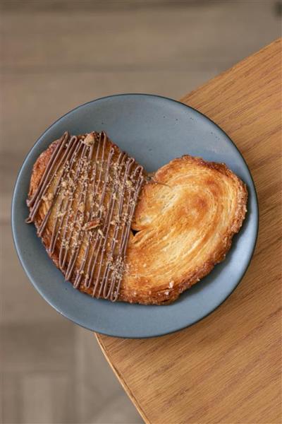 Palmeras de chocolate en pastelería de Madrid