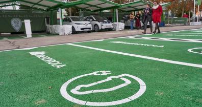 Parking eléctrico de Iberdrola en IFEMA MADRID