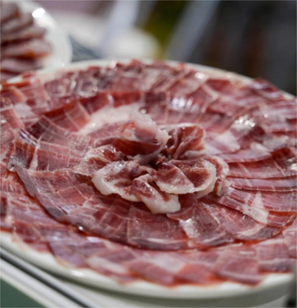 plato de jamón en charcutexpo