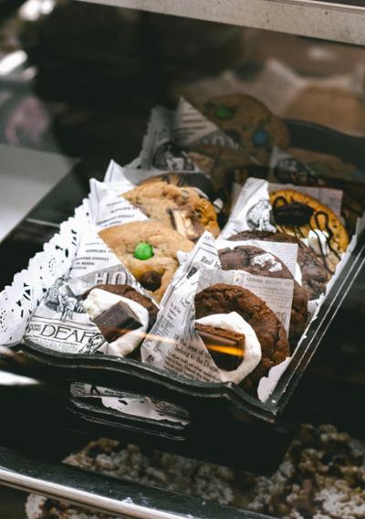 Selección de sabores de cookies crumbl style en Madrid para primera visita