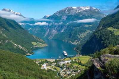 Visita el fiordo Geiranger en Noruega