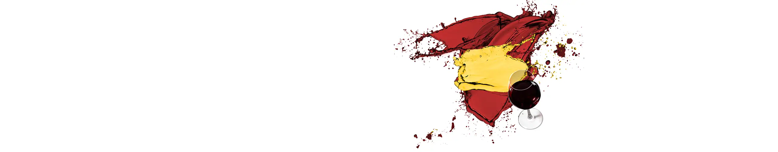 Mapa España y copa de vino