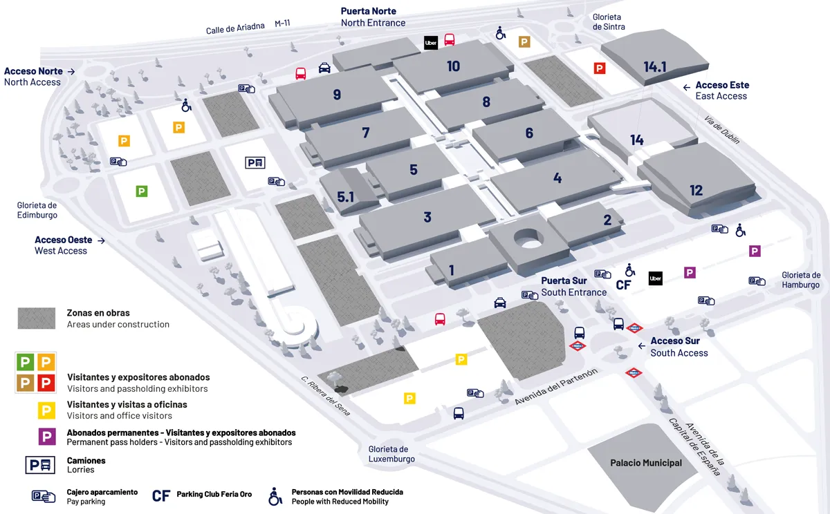 Plano Parking Ifema
