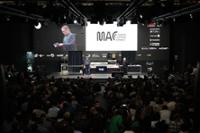 Ponente explicando sobre el escenario de  Madrid Fusión