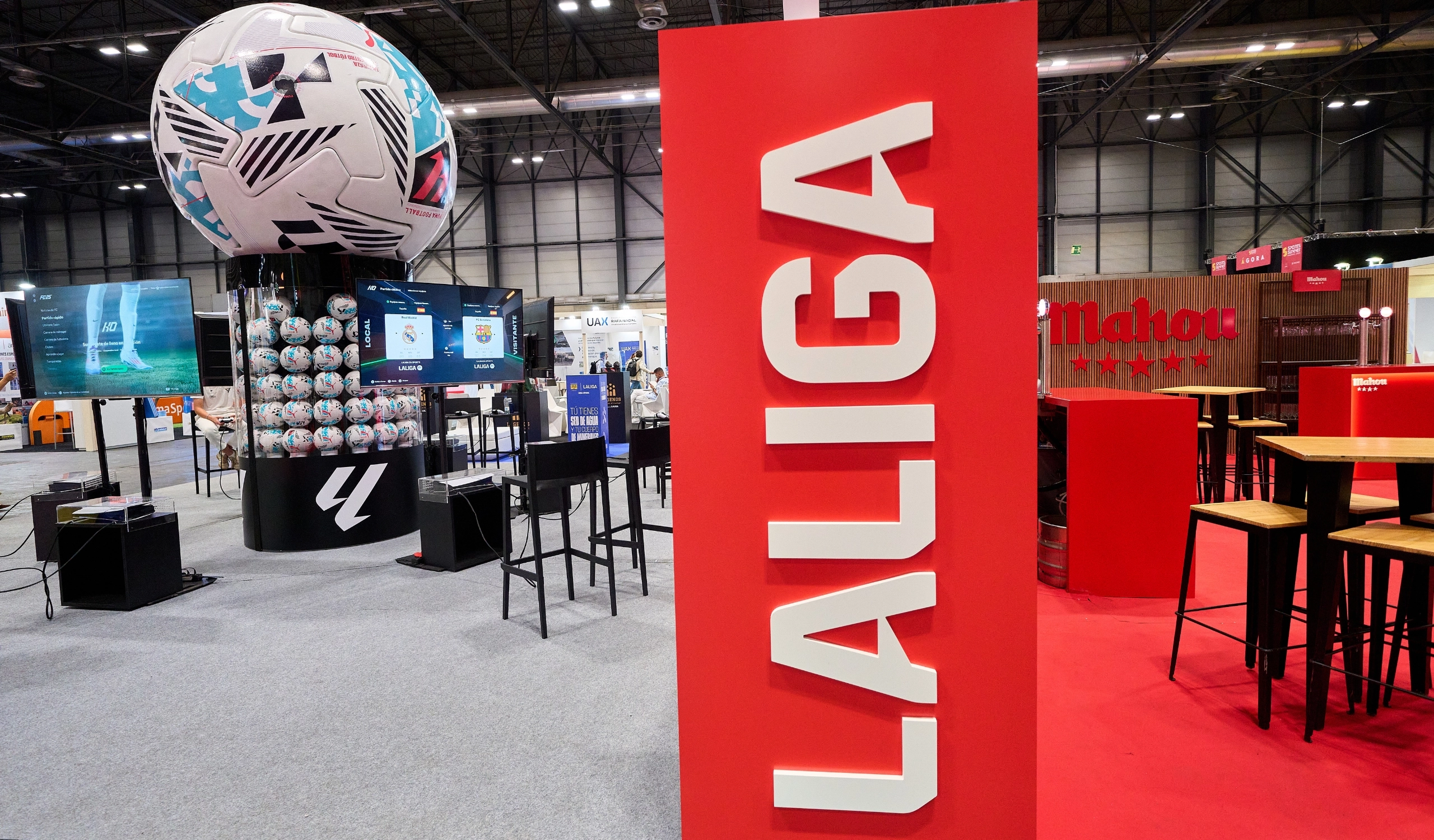 Show room LaLiga Sports Summit Madrid
