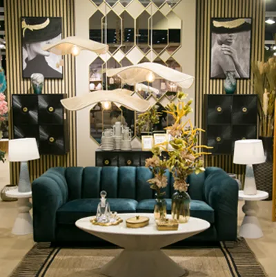 decoracion de salón de intergift 2025