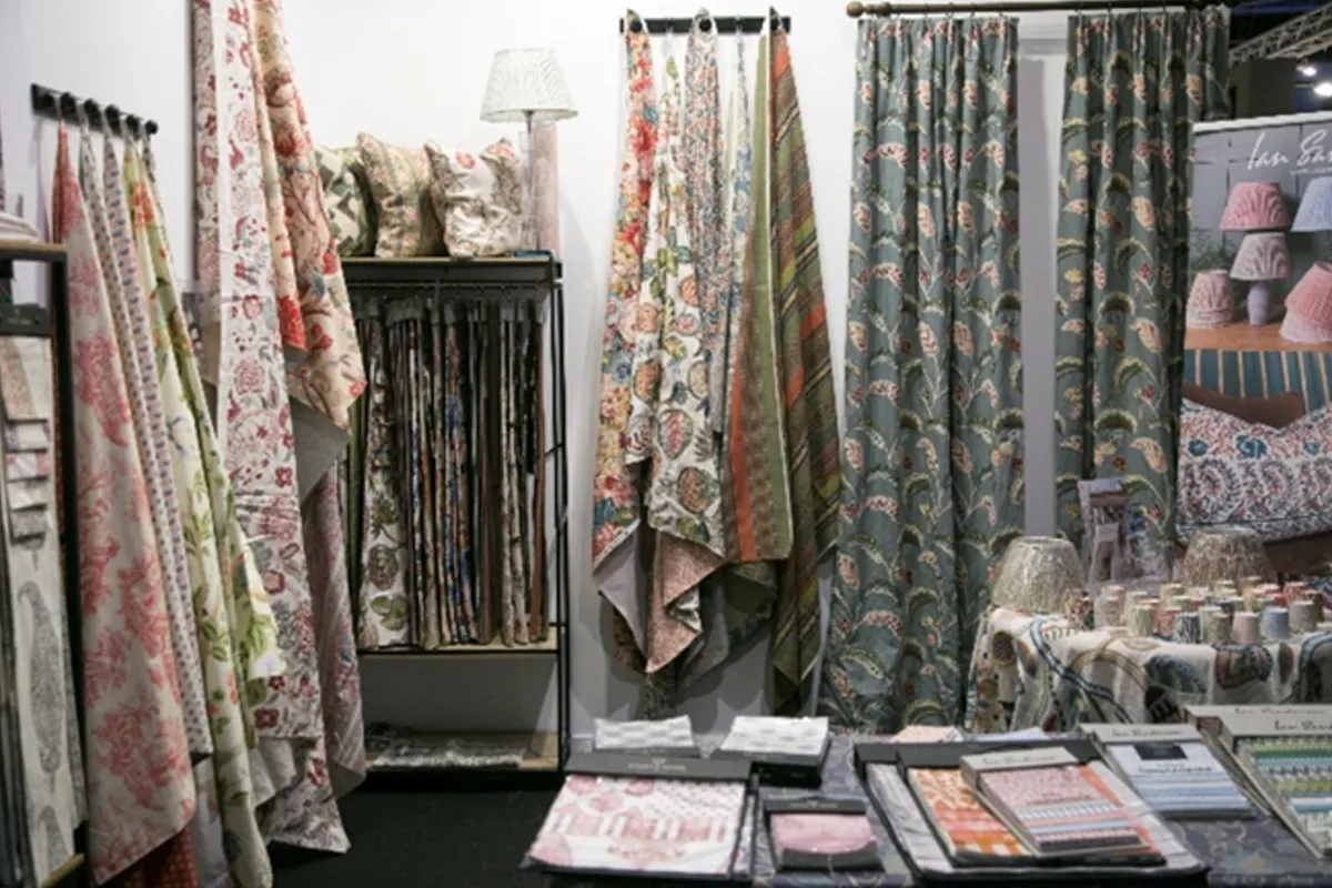 muestras textiles stand de Intergift