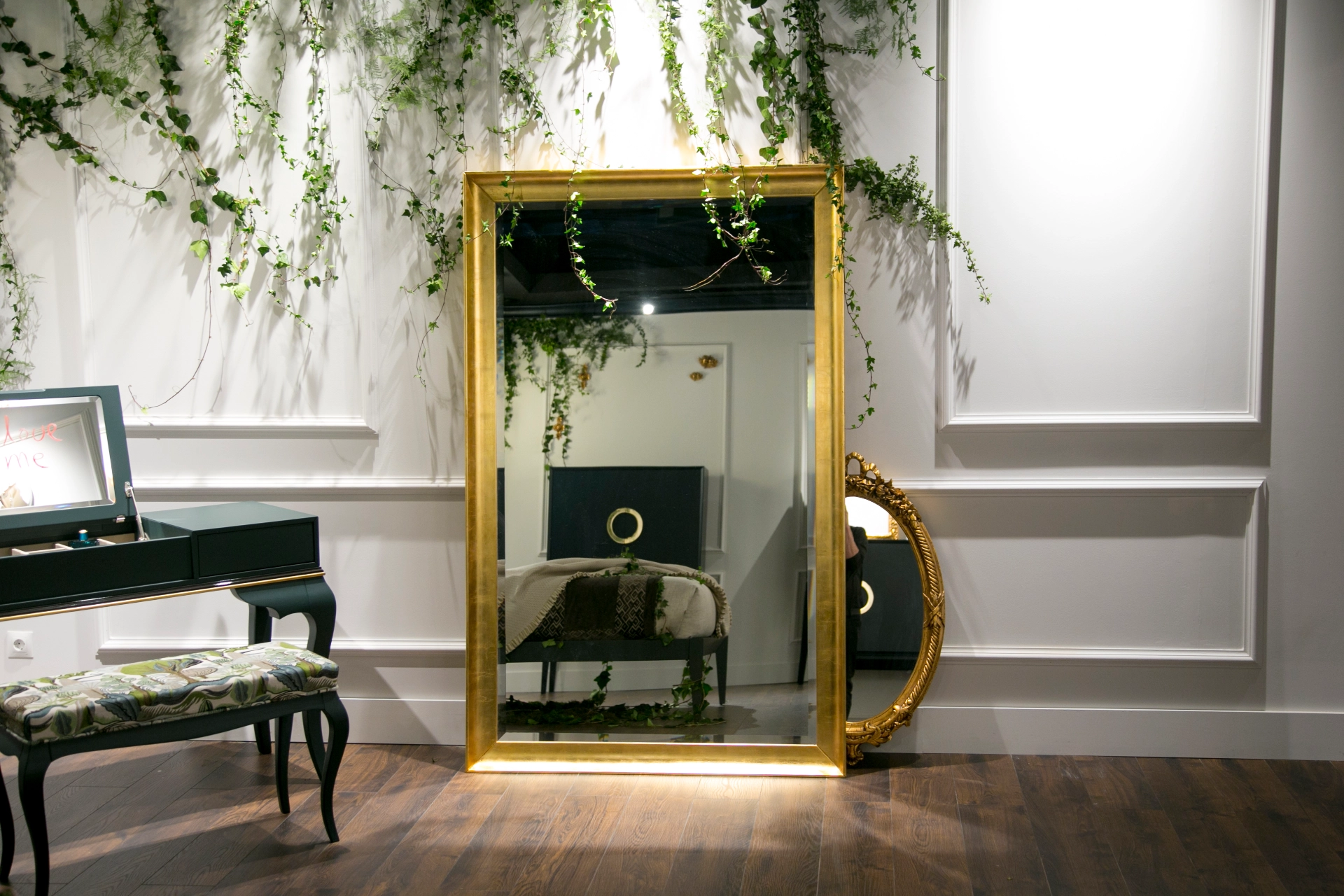 stand with design furniture at Intergift