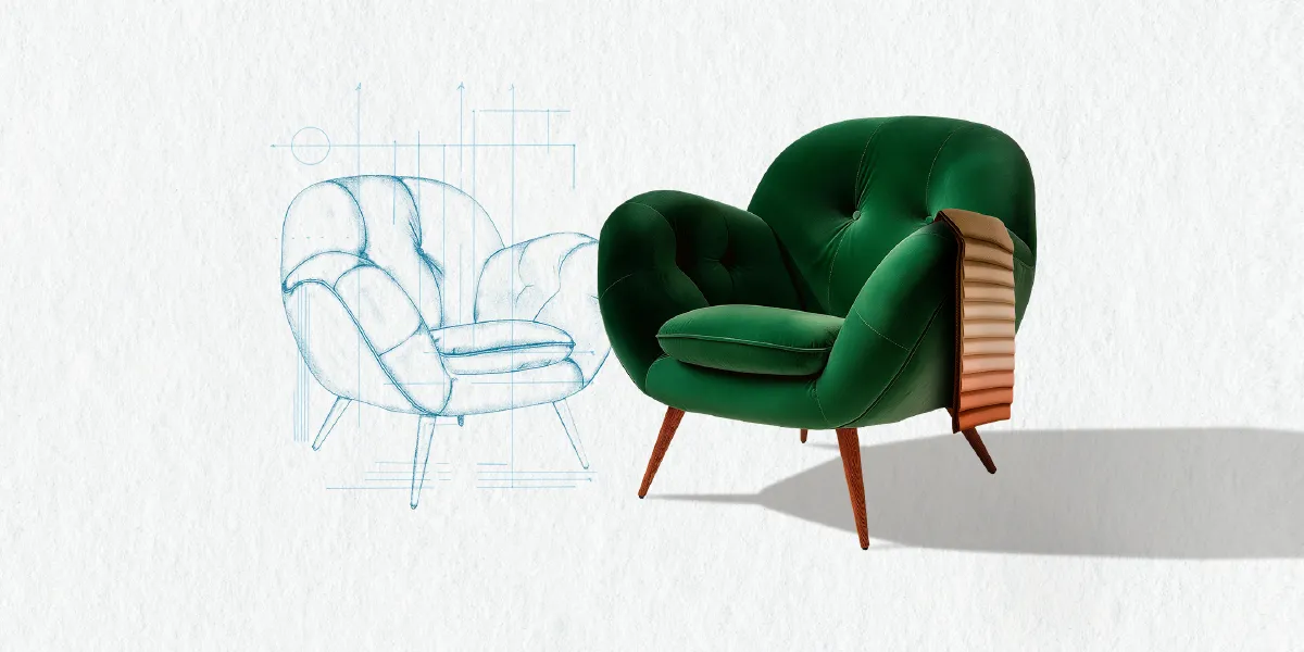 Sillón verde imagen de campaña de intergift 2026