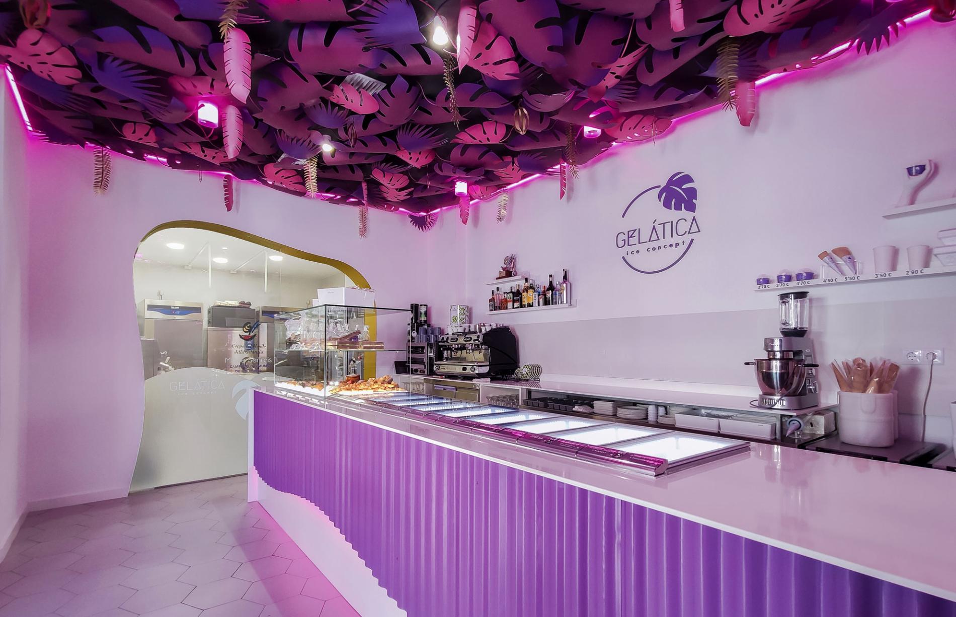 FREEZER ice cream shop by SK Designers & Housestanding, Ramat Gan – Israel