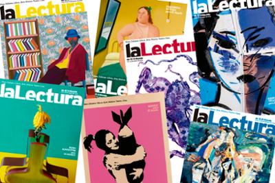 Different covers of the supplement 'La Lectura'