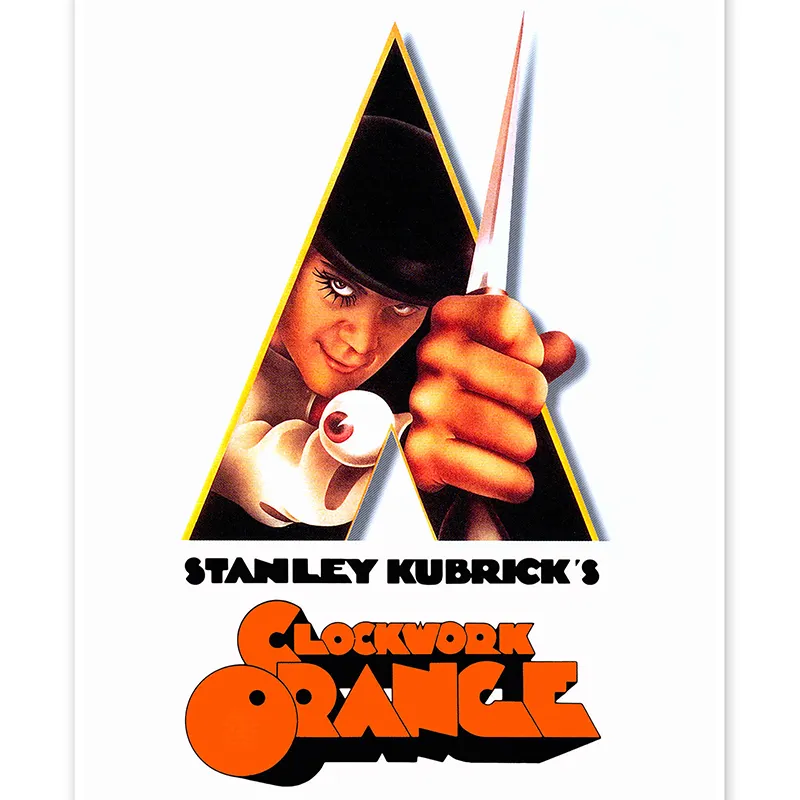 LA NARANJA MECÁNICA POSTER