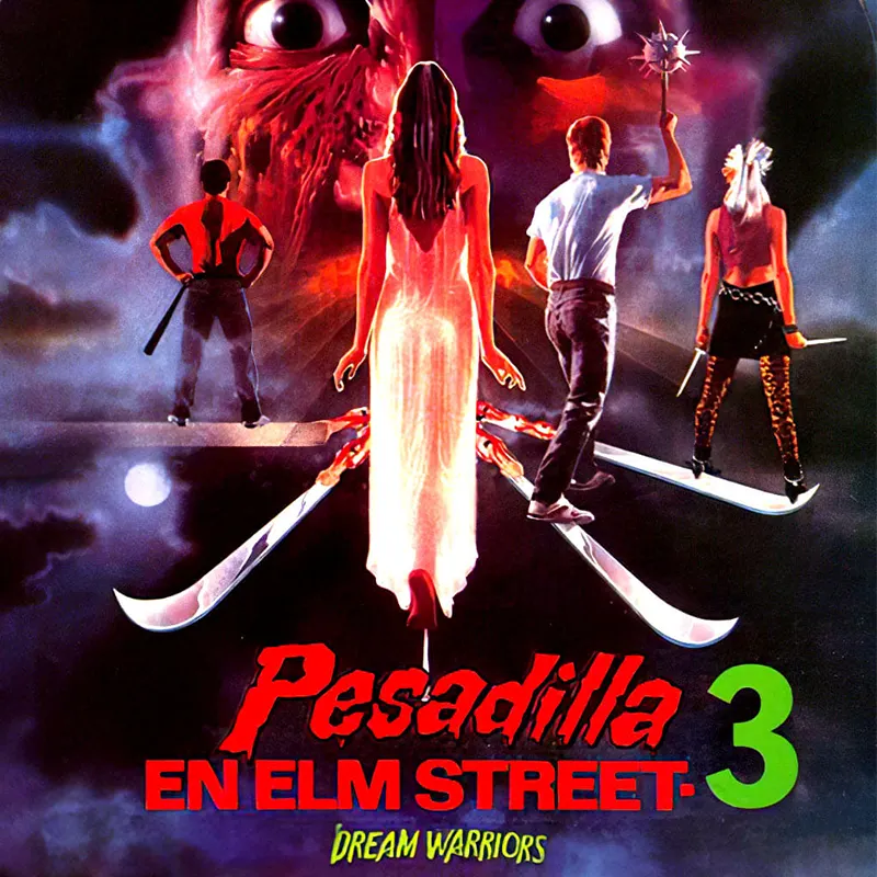 PESADILLA EN ELM STREET 3: LOS GUERREROS DEL SUEÑO POSTER