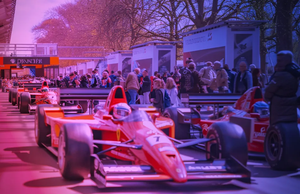 Virtual photocall racing