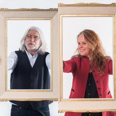 Jaume Copons y Liliana Fortuny