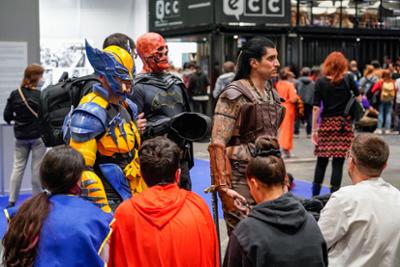 Concursos y demostraciones cosplay