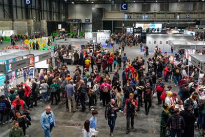 Panorámica del Salón del Cómic 2022