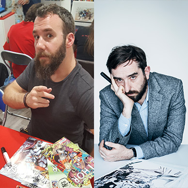 Pepe Larraz y Álvaro Martínez Bueno