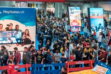 Foto ambiente Madrid Games Week 2018